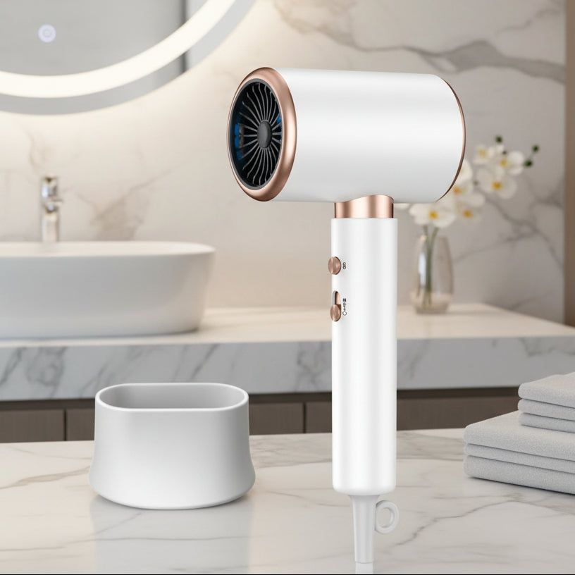 GLAMDRY ionische haardroger van 2400 W — snelle pluiscontrole en snelle styling