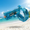 Pistola de agua eléctrica para niños — Juguete con depósito grande