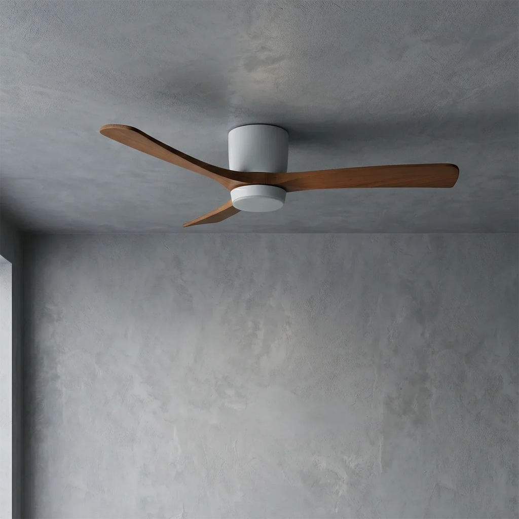 Propeller Style Wooden Ceiling Fan Light | wildoxy