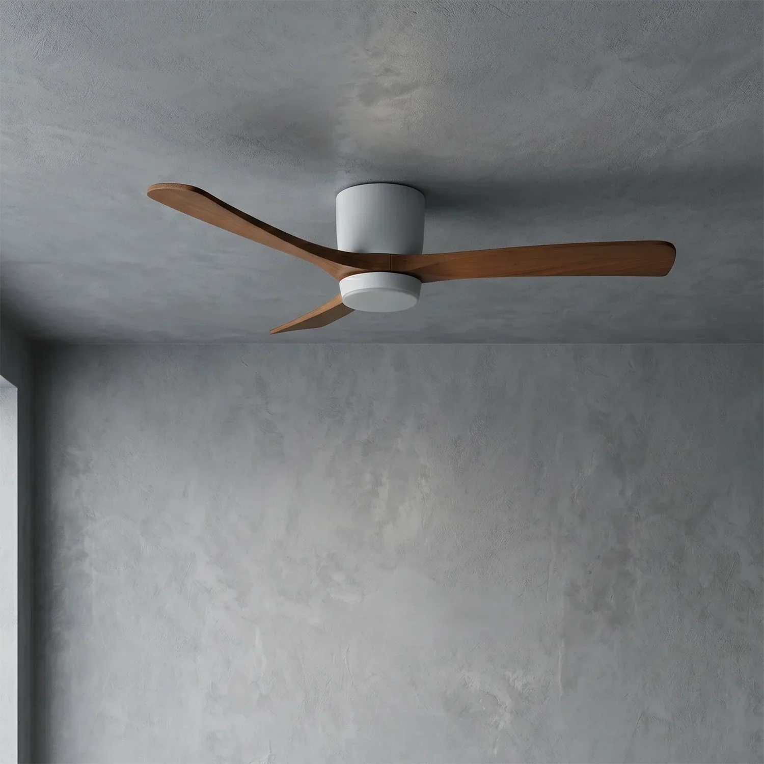 Propeller Style Wooden Ceiling Fan Light | wildoxy
