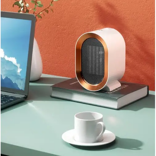Stufa portatile in ceramica da 2000W — termostato, riscaldamento silenzioso