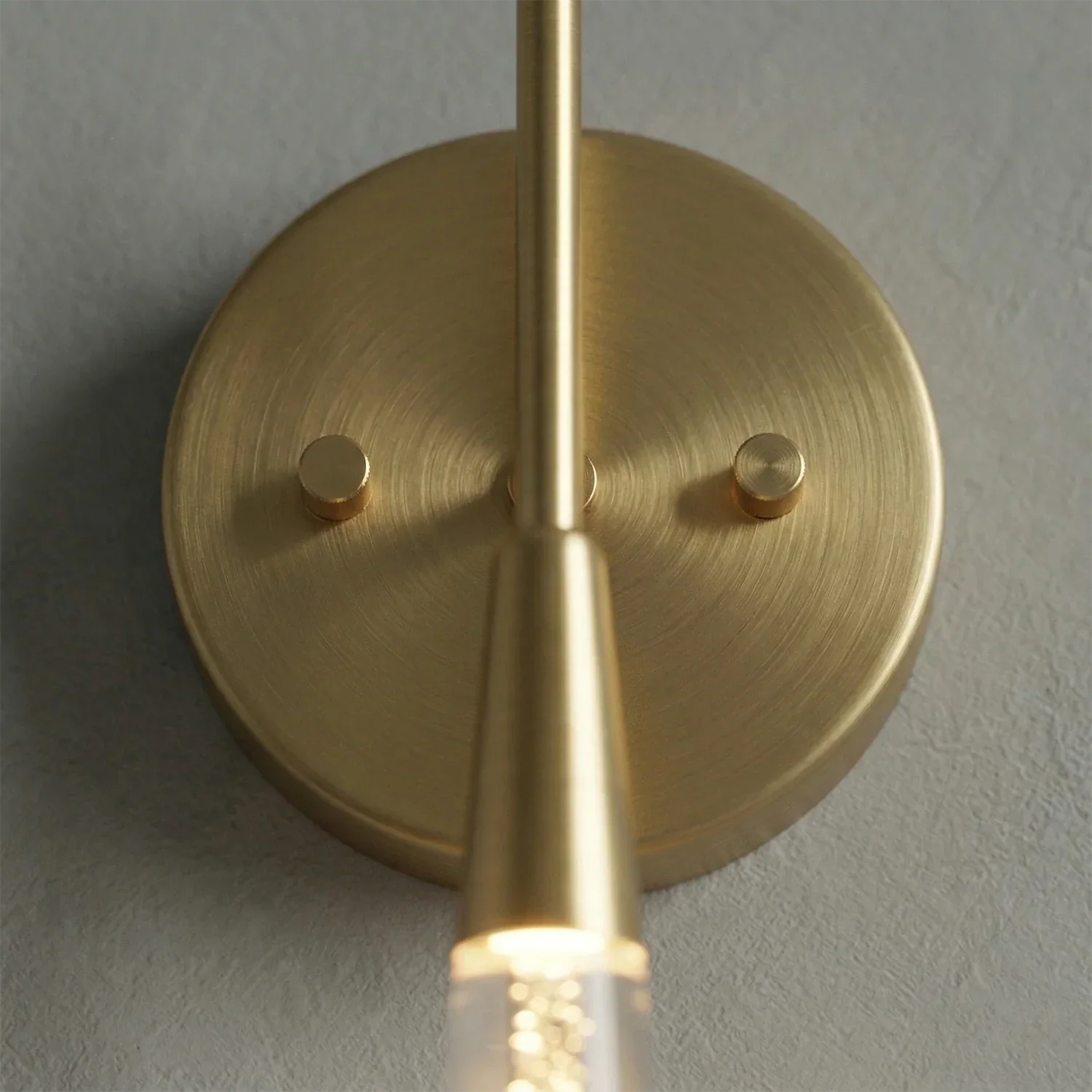 Raindrop Glass Solitaire Wall Lamp | wildoxy
