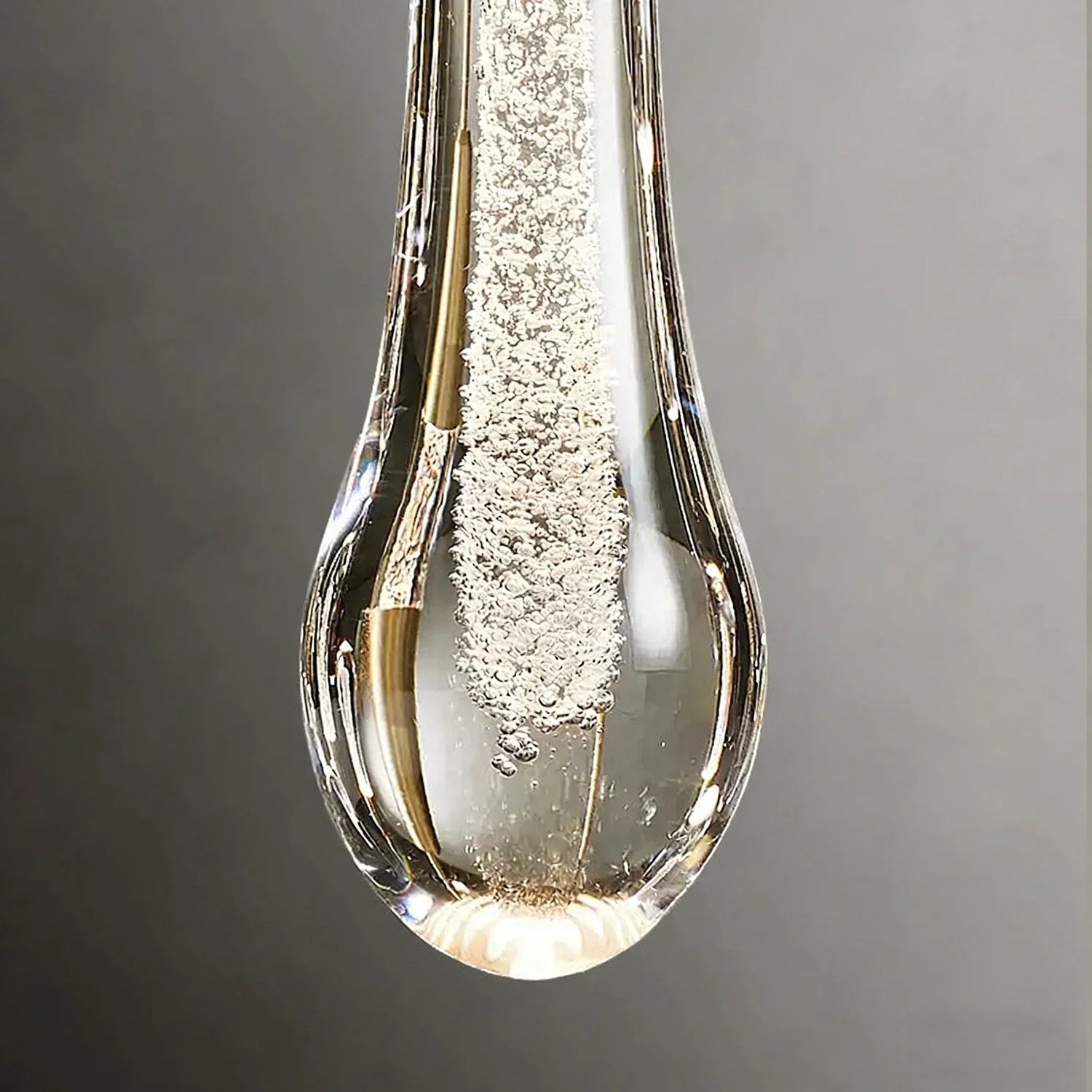 Raindrop Glass Solitaire Wall Lamp | wildoxy