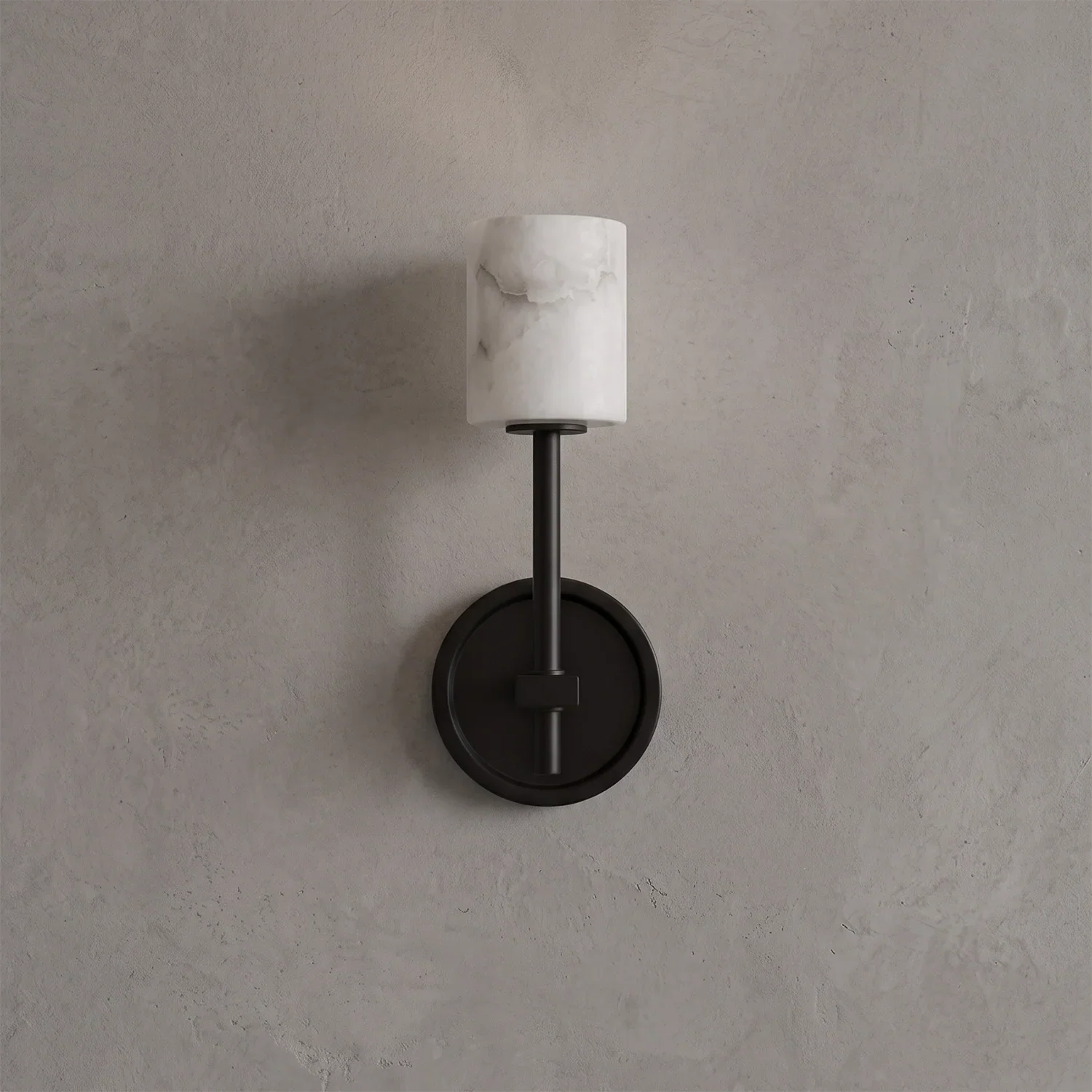 Rainer Alabaster Torch Wall Sconce | wildoxy
