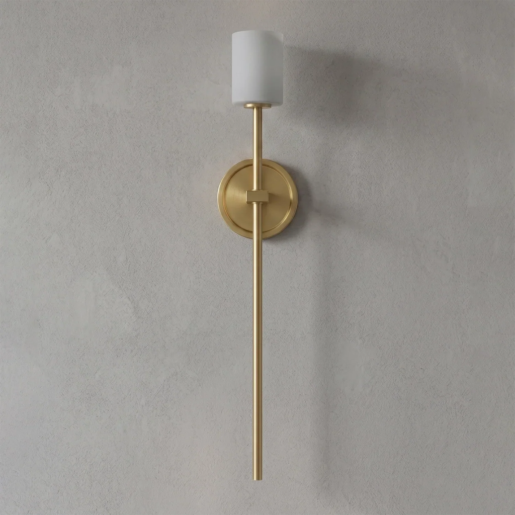 Rainer Alabaster Torch Wall Sconce | wildoxy