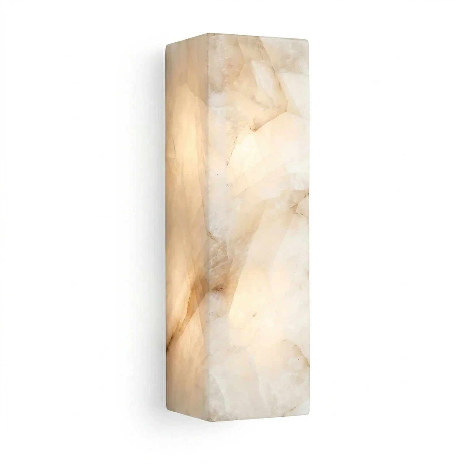 Rectangular Alabaster Wall Light | wildoxy