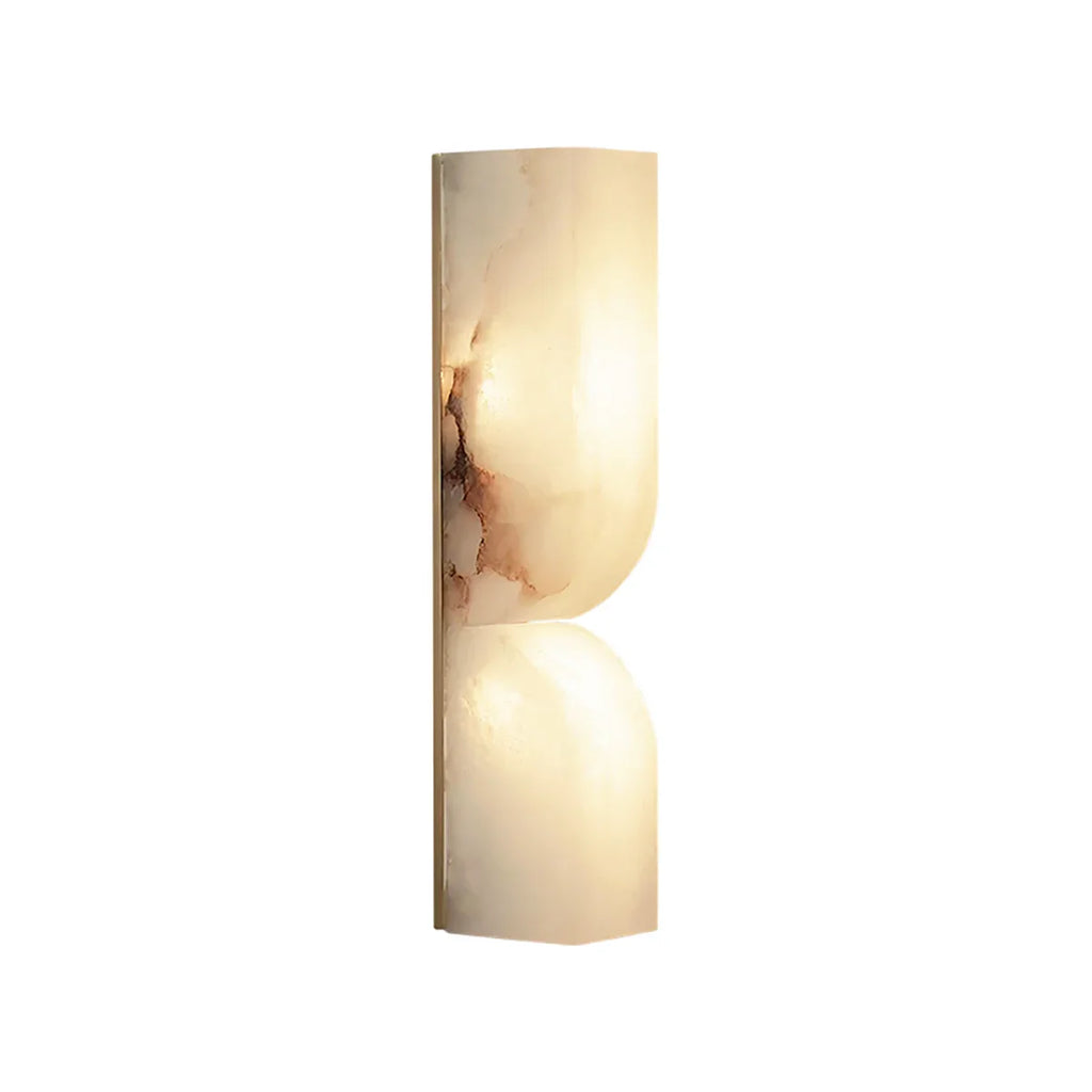 Rectangular Essence Alabaster Wall Sconce | wildoxy
