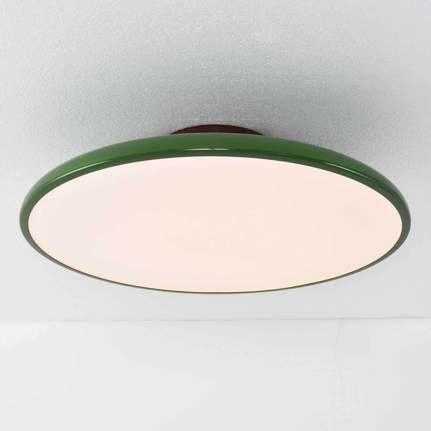 French Retro Cream Saucer Ceiling Lamp | wildoxy