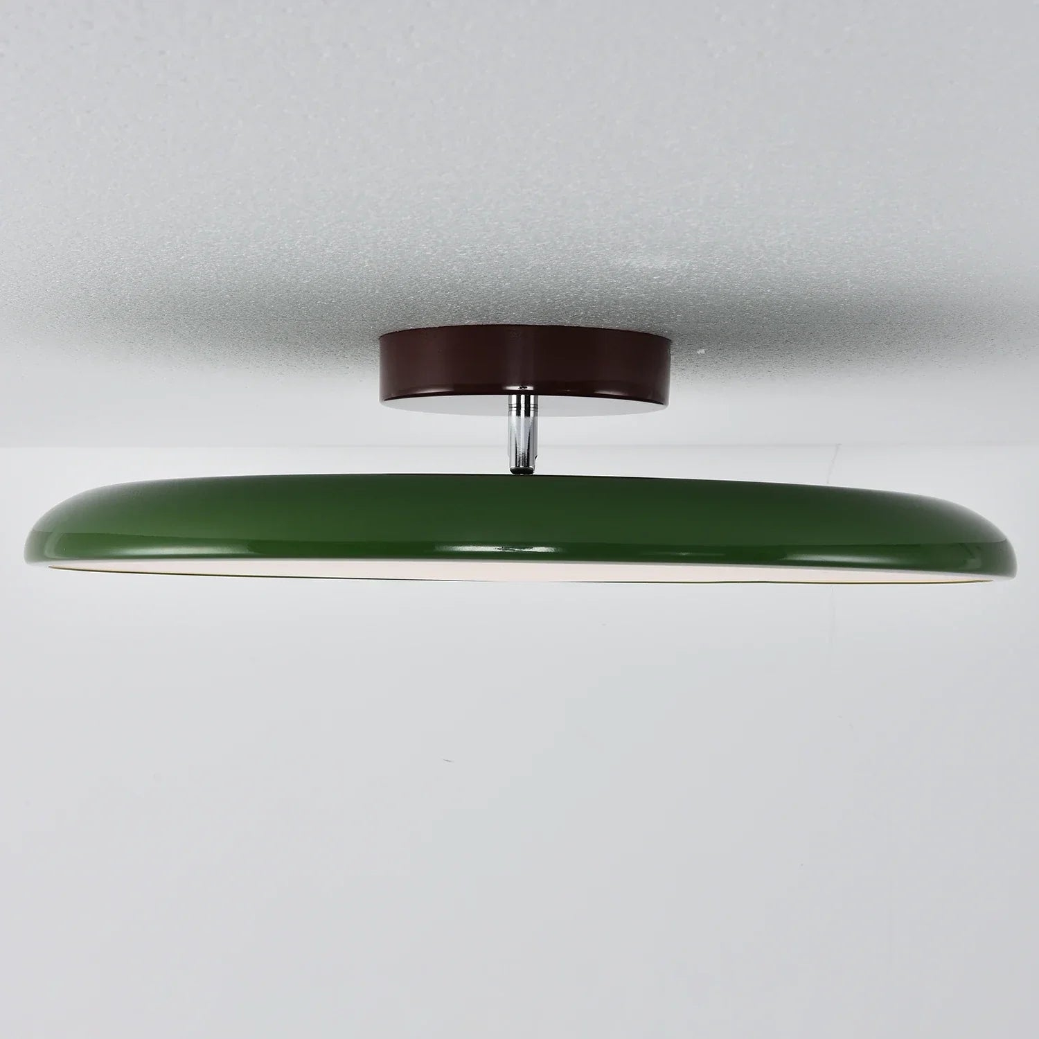 French Retro Cream Saucer Ceiling Lamp | wildoxy