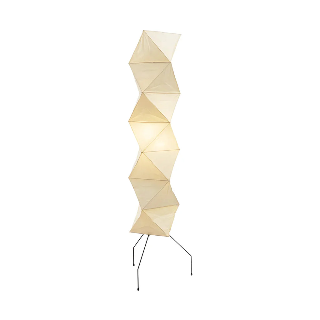 Akari Rhombus Origami UF4-L8 Floor Lamp | wildoxy