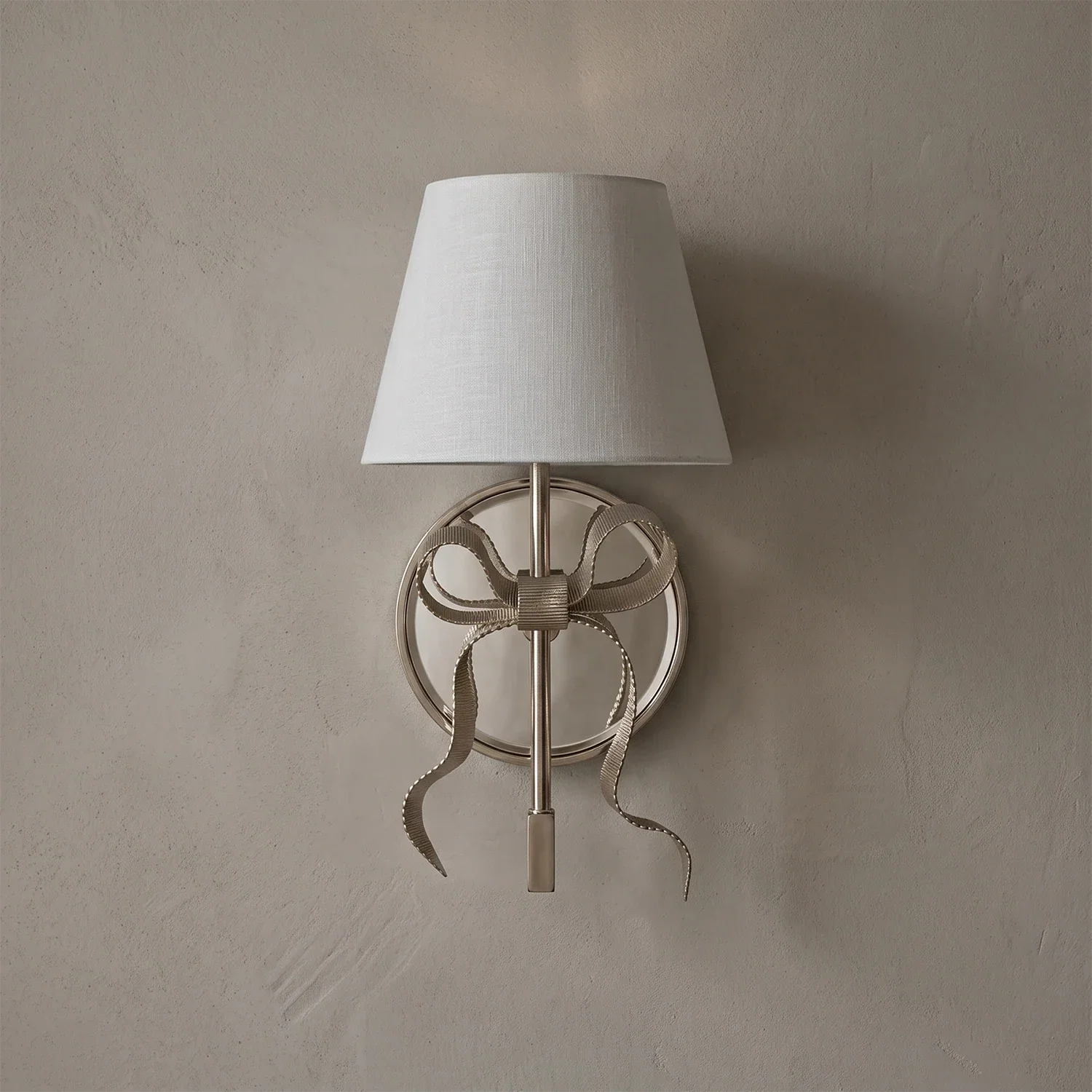 Ribbed Ribbon Bow Wall Sconce | wildoxy
