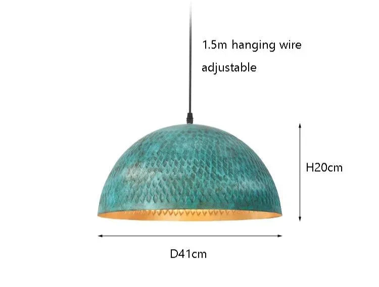 NovaLume One-Light E27 Cord Pendant Chandelier — Includes LED Bulbs