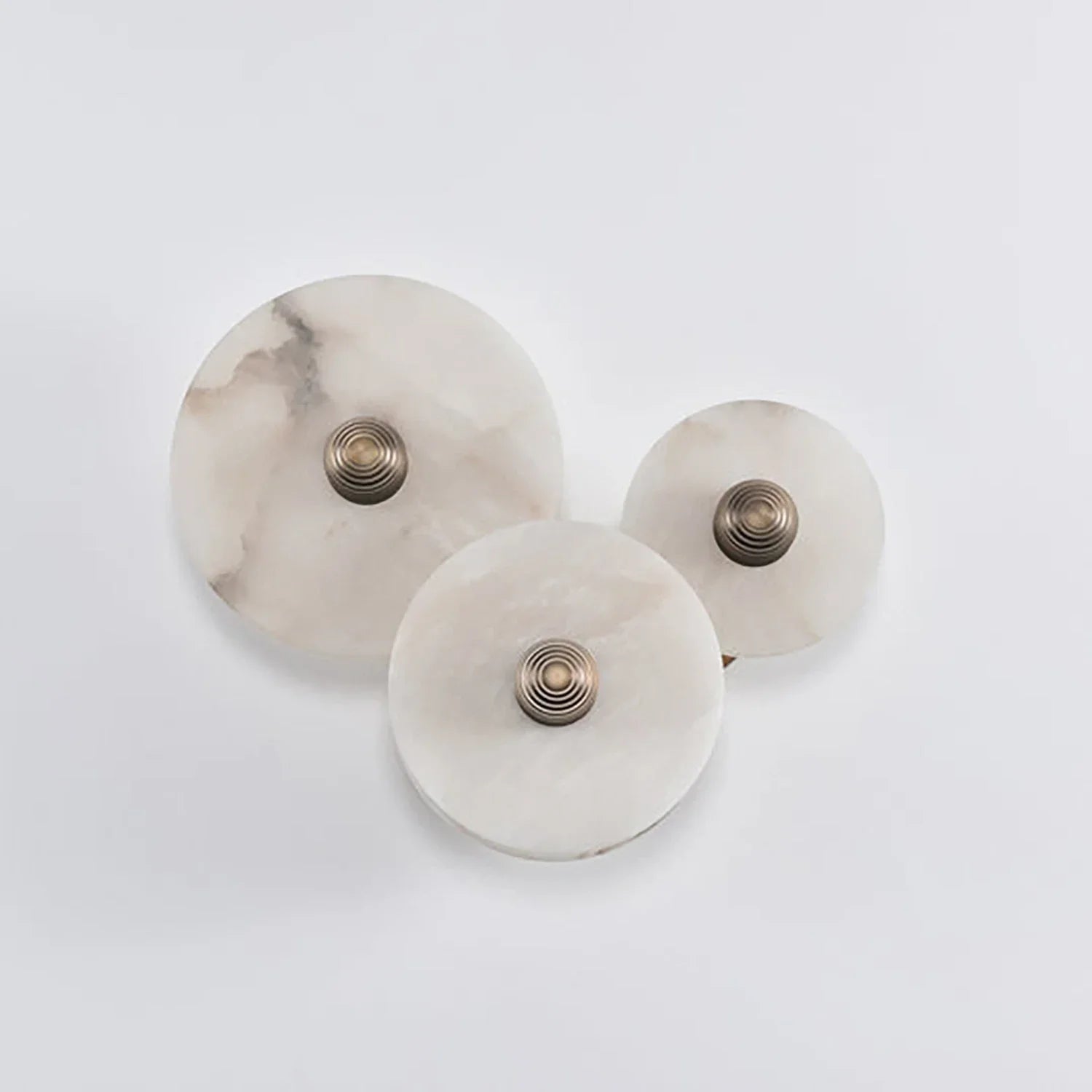 Round Alabaster Wall Lamp | wildoxy