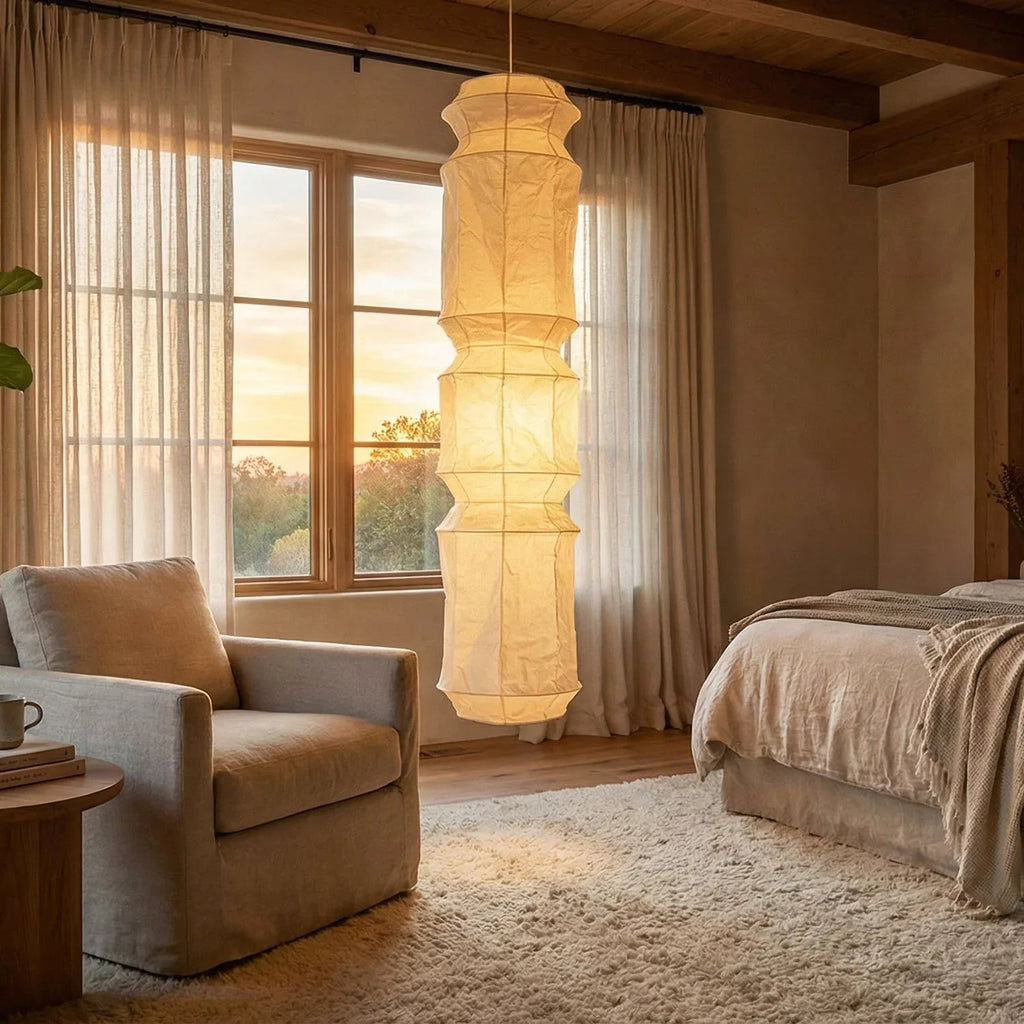 Akari Segmented Long Column L6 Pendant Light | wildoxy
