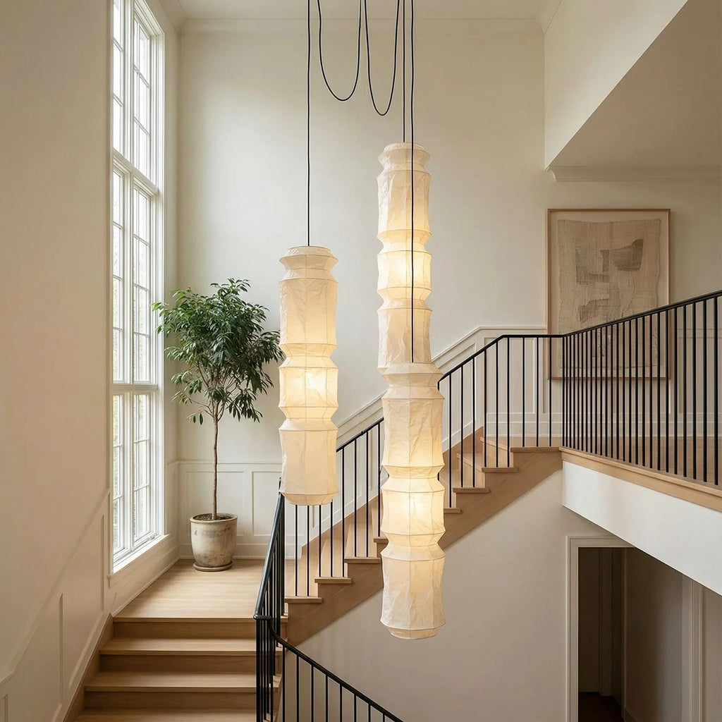 Akari Segmented Long Column L6 Pendant Light | wildoxy
