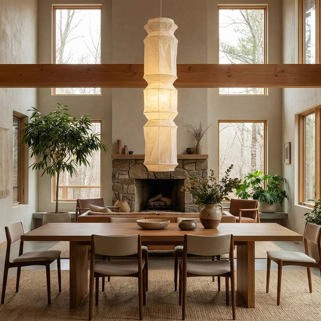 Akari Segmented Long Column L6 Pendant Light | wildoxy