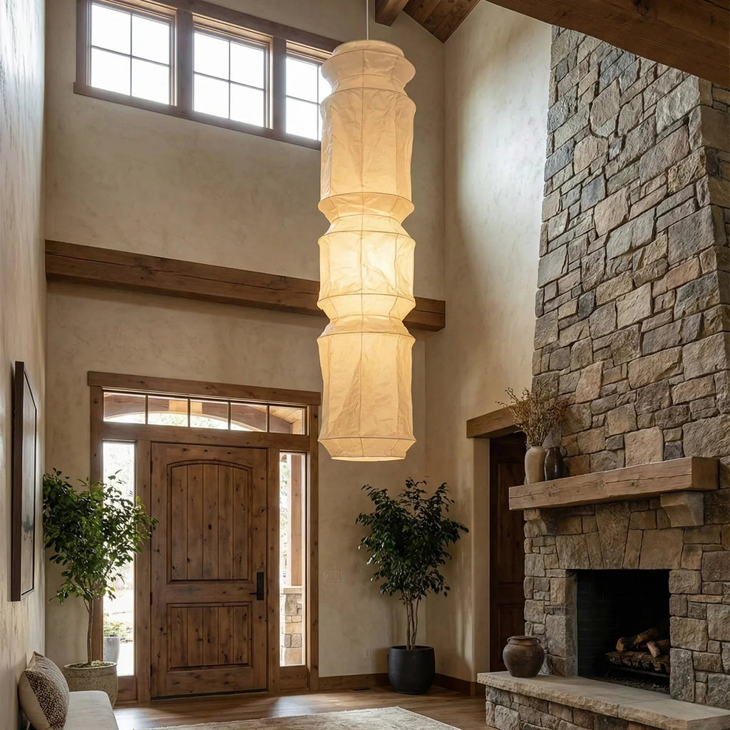 Akari Segmented Long Column L6 Pendant Light | wildoxy