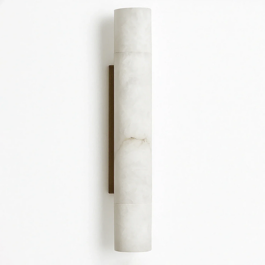 Selene Alabaster Column Sconce | wildoxy