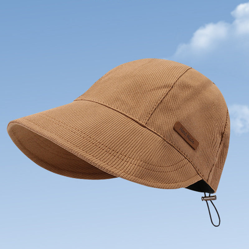 Sombrero plegable transpirable para mujer con protección UV