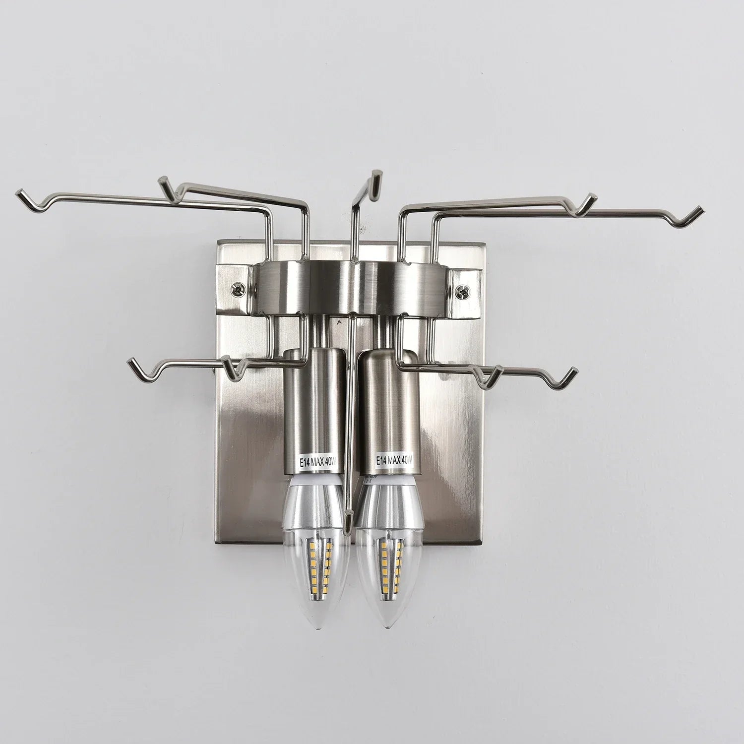 Solaine Quilted Glass Teardrop Wall Sconce | wildoxy