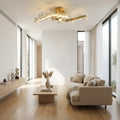 Sparkling Crystal Plum Blossom Ceiling Light | wildoxy