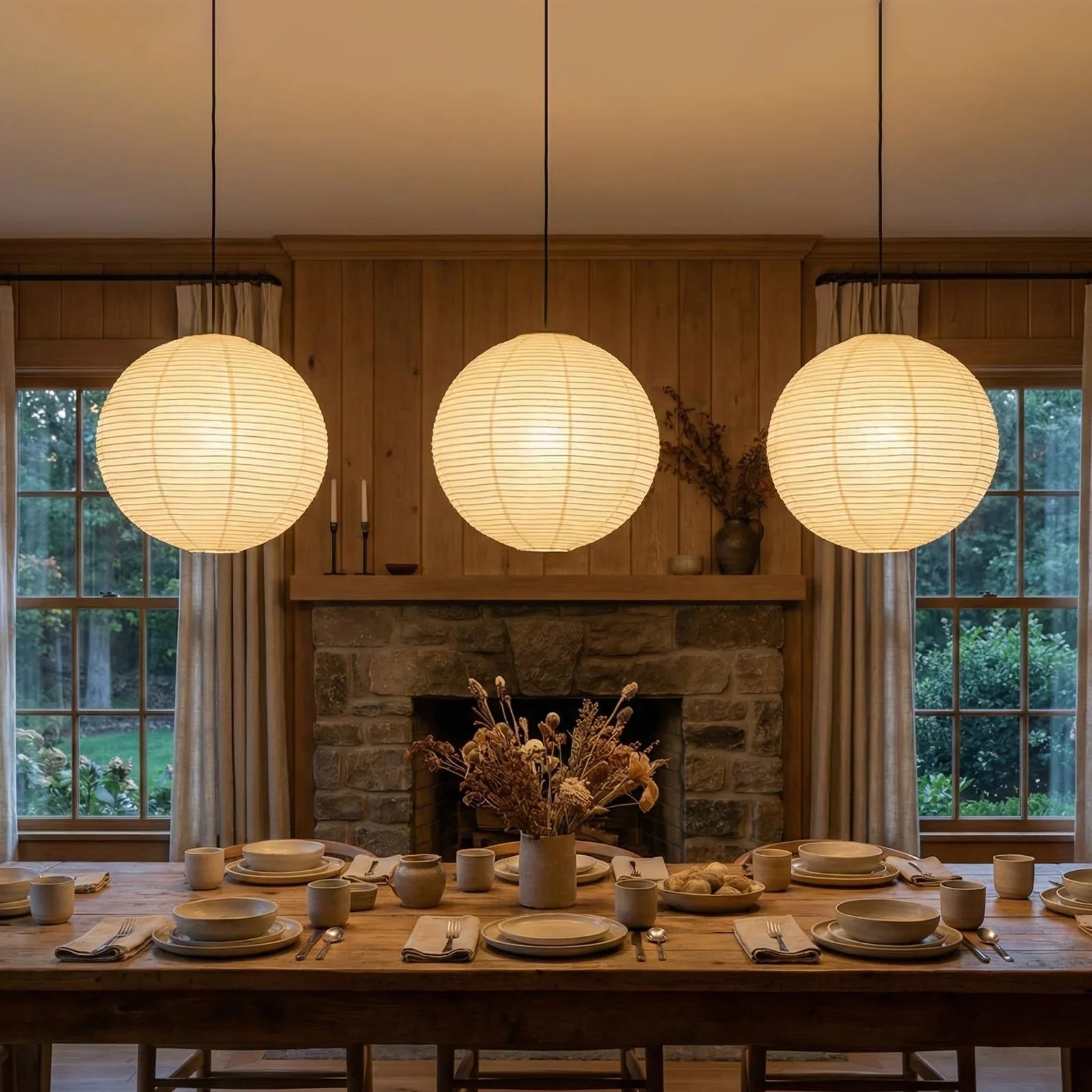 Akari Spherical A Series Pendant Light | wildoxy