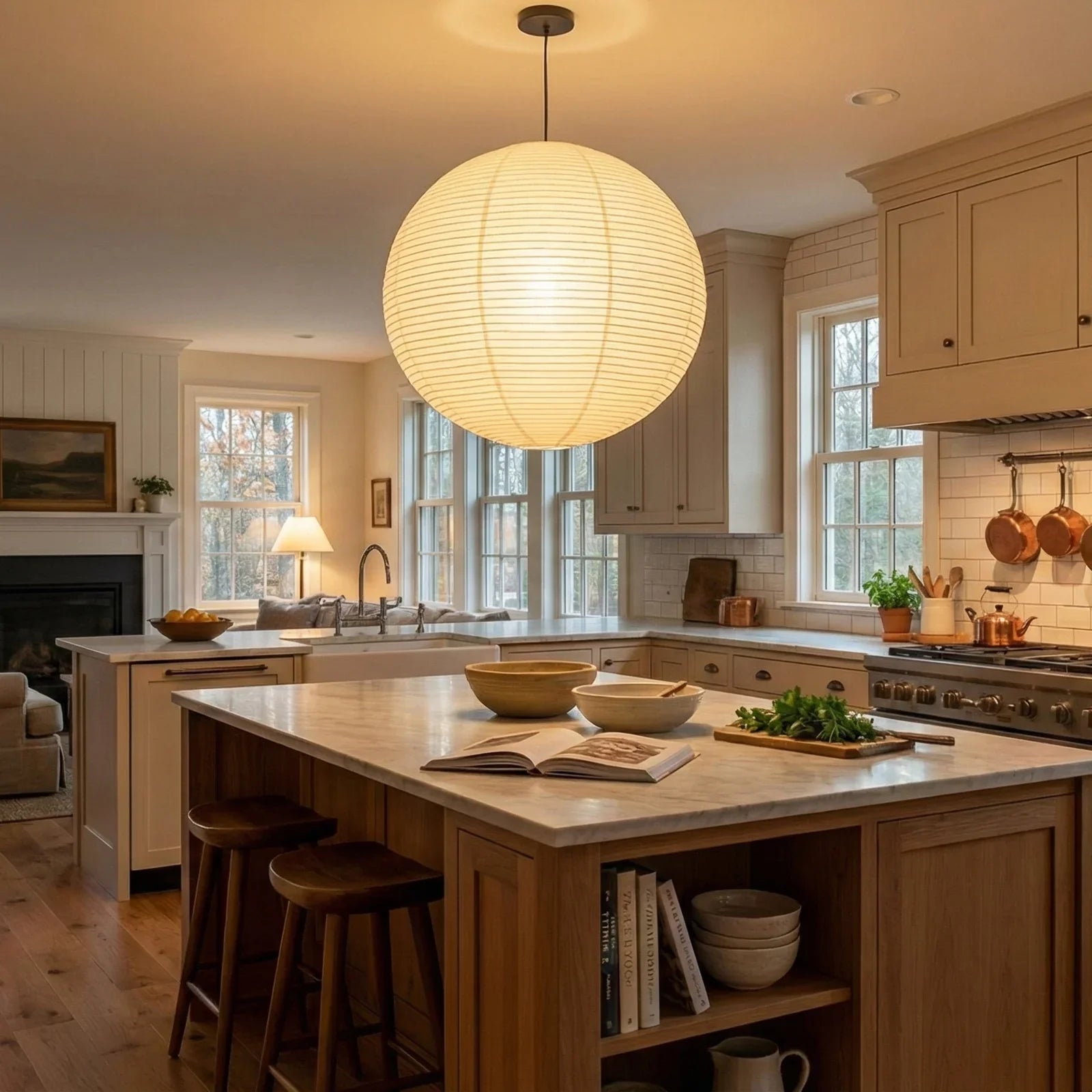 Akari Spherical A Series Pendant Light | wildoxy
