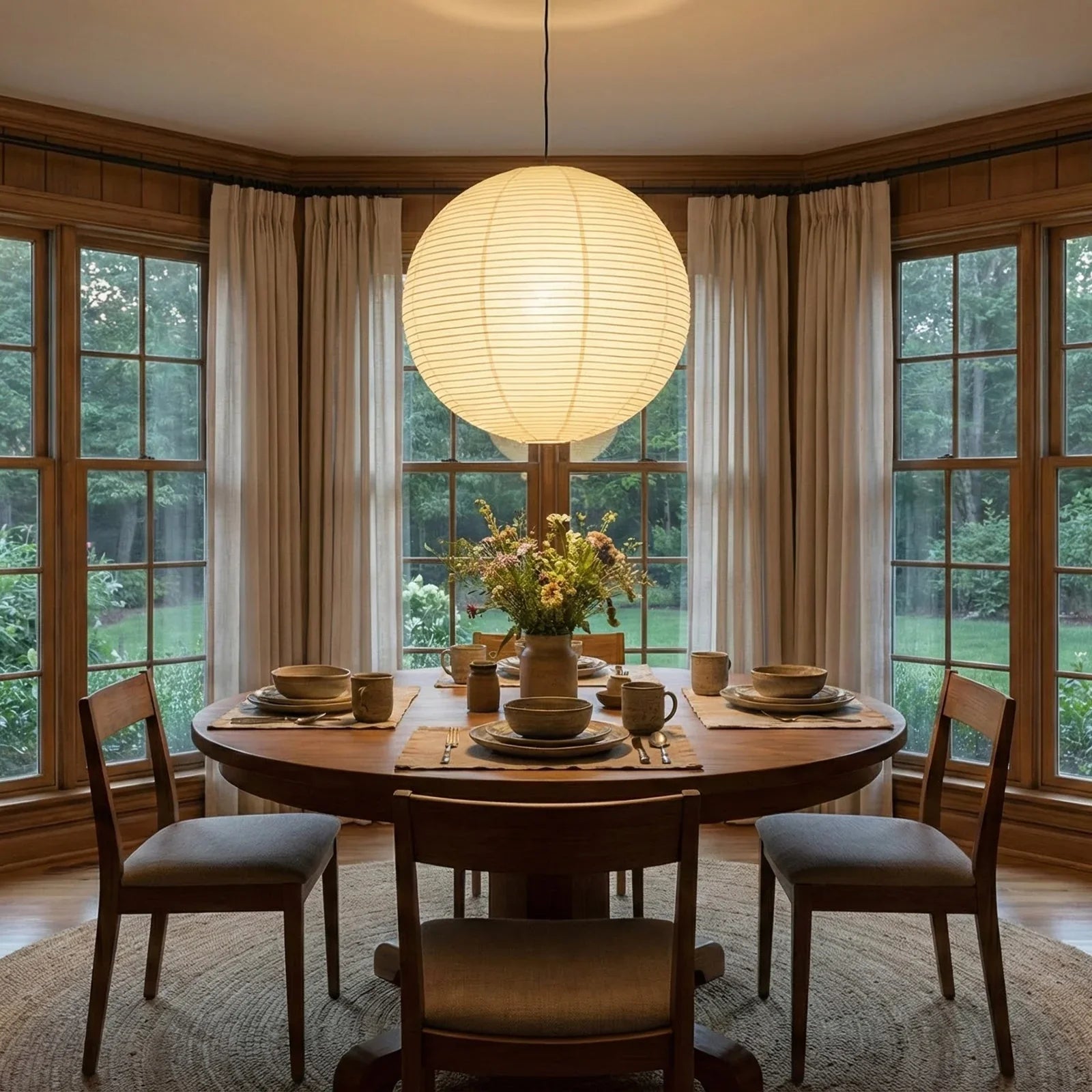Akari Spherical A Series Pendant Light | wildoxy
