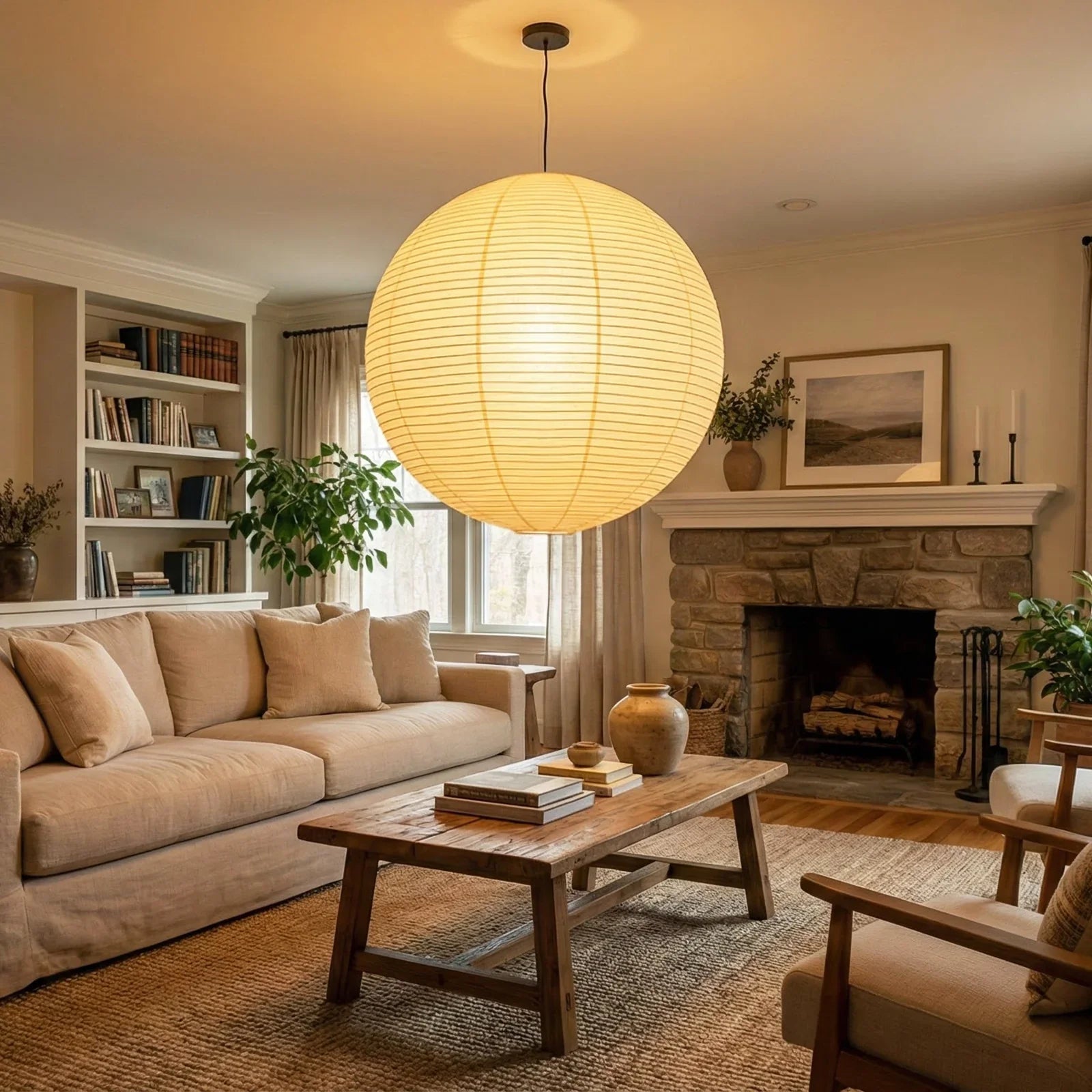Akari Spherical A Series Pendant Light | wildoxy