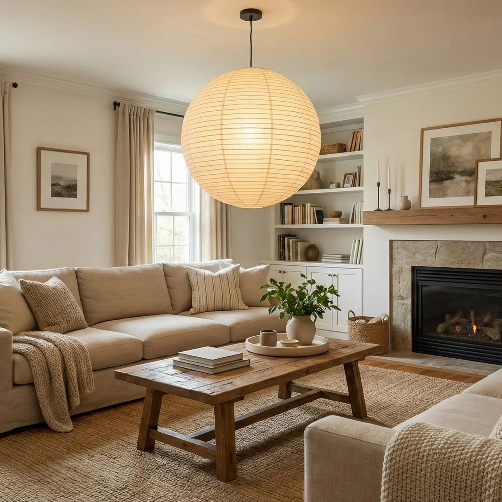Akari Spherical A Series Pendant Light | wildoxy