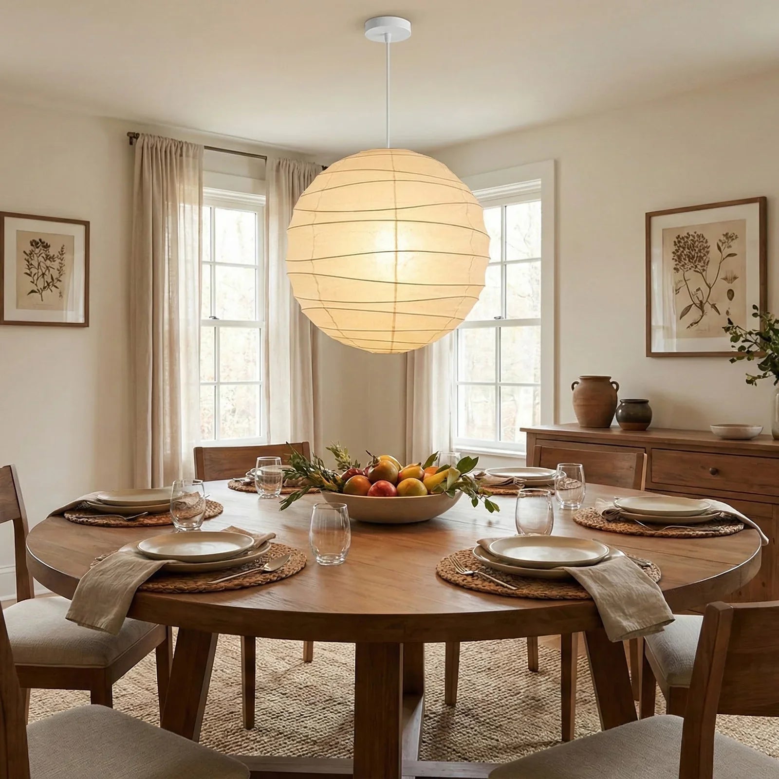 Akari Spherical D Series Pendant Light | wildoxy