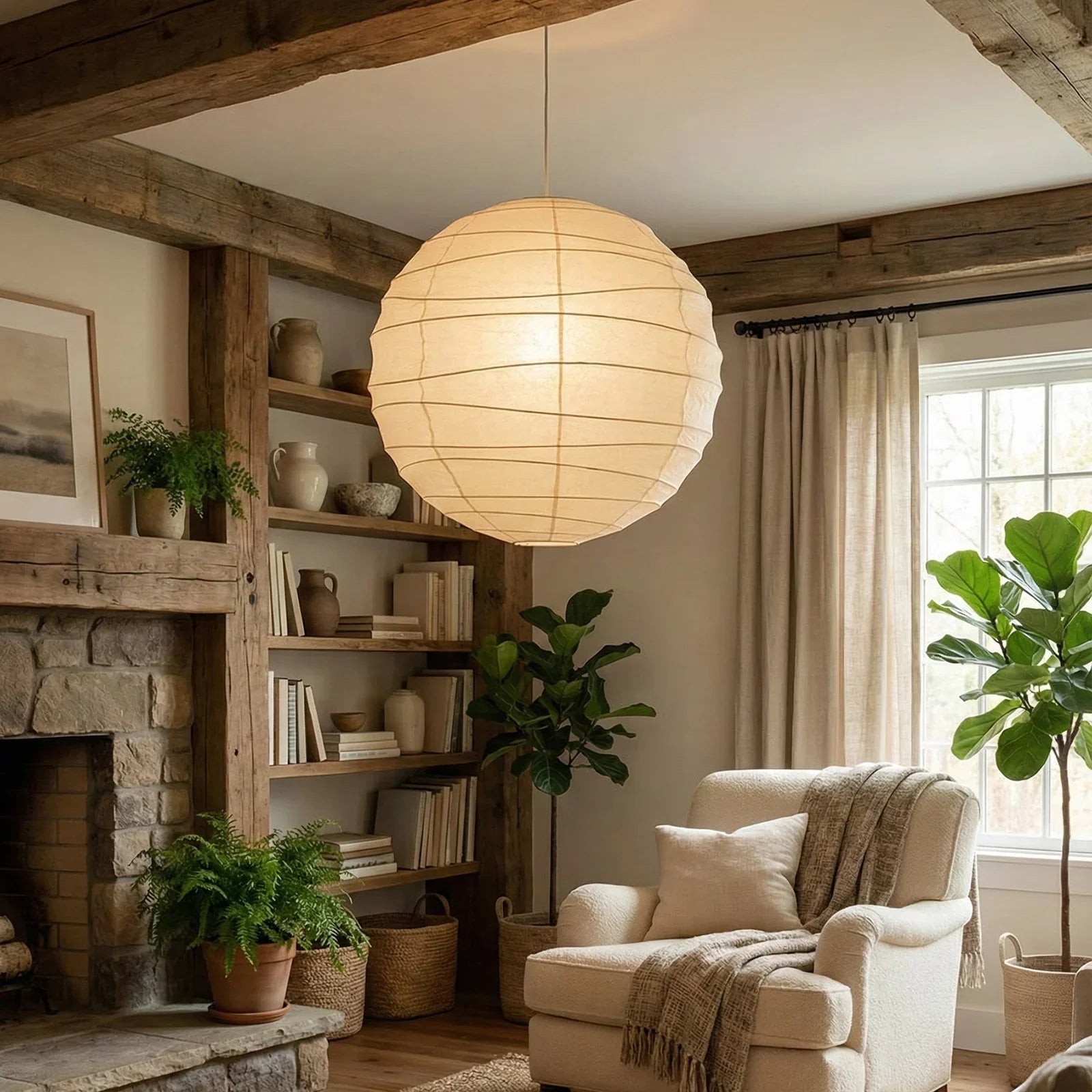 Akari Spherical D Series Pendant Light | wildoxy