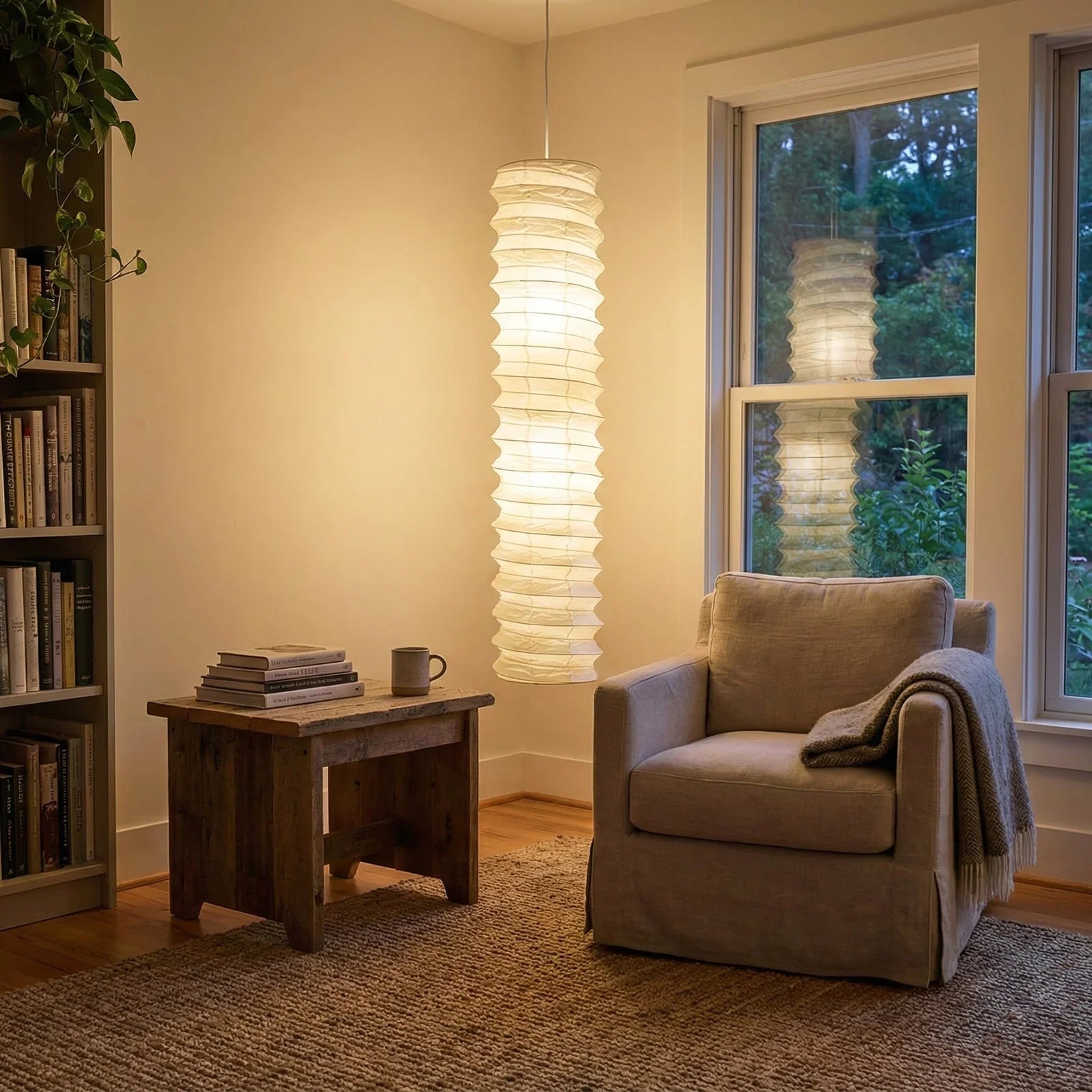 Akari Spiral 31N Pendant Light | wildoxy