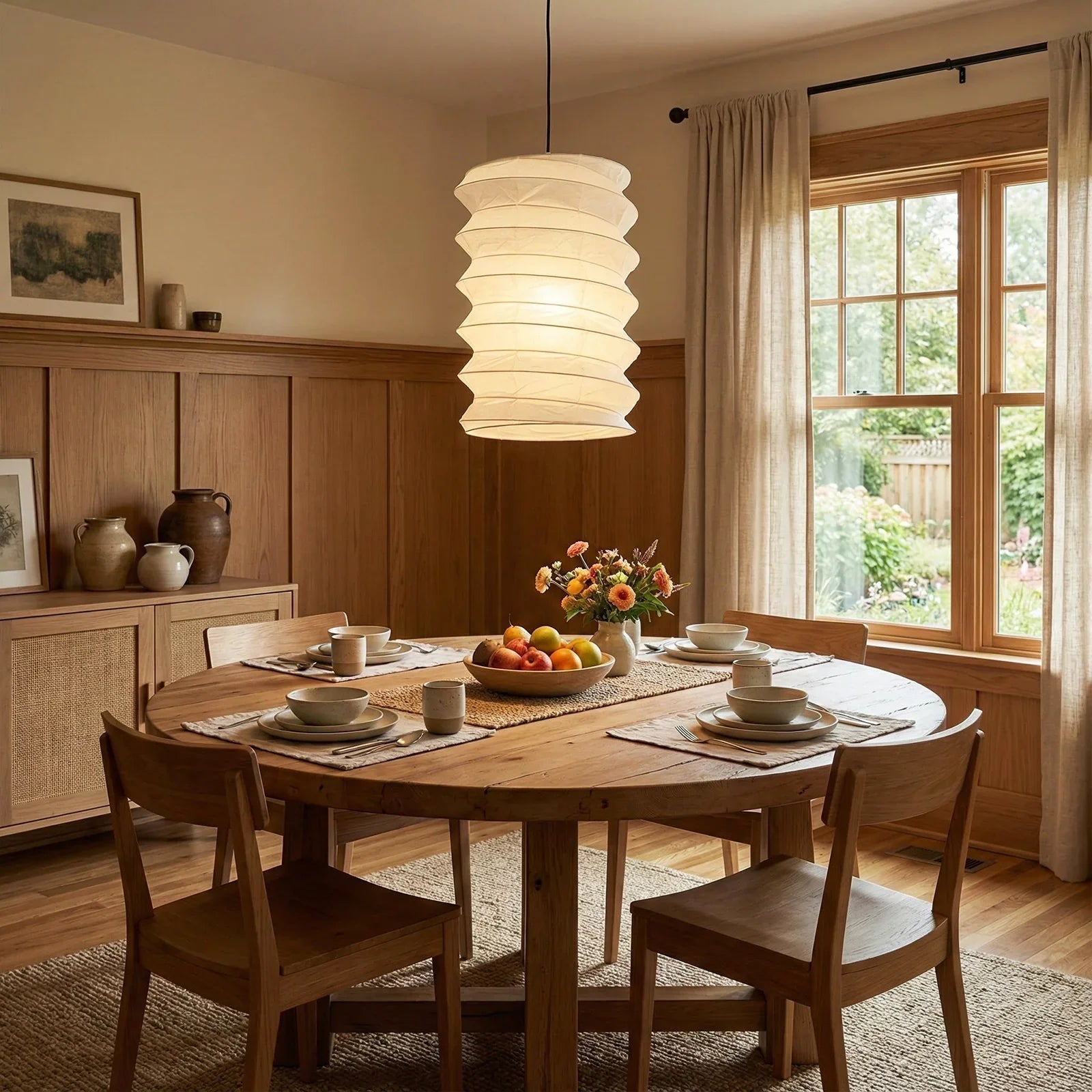 Akari Spiral 31N Pendant Light | wildoxy