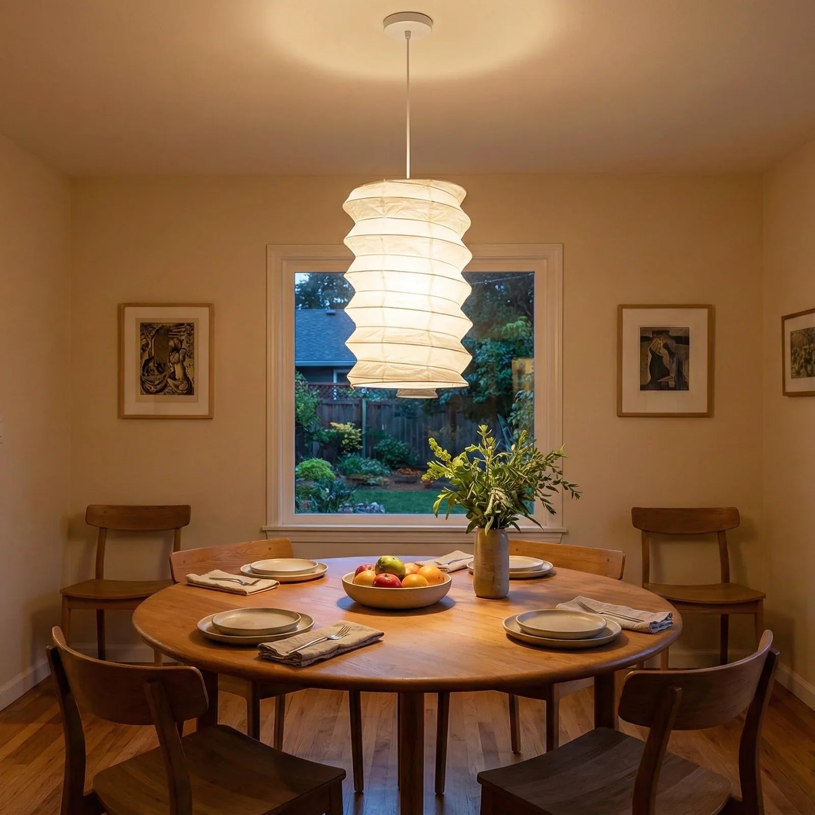 Akari Spiral 31N Pendant Light | wildoxy