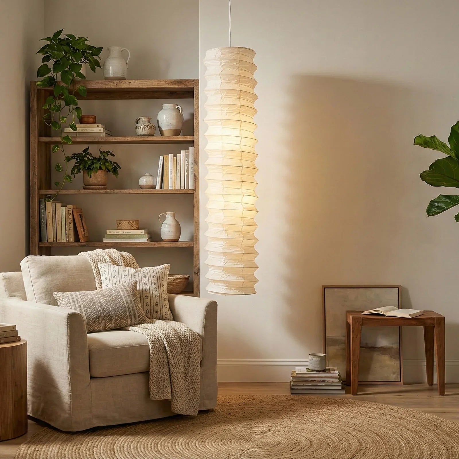 Akari Spiral 31N Pendant Light | wildoxy