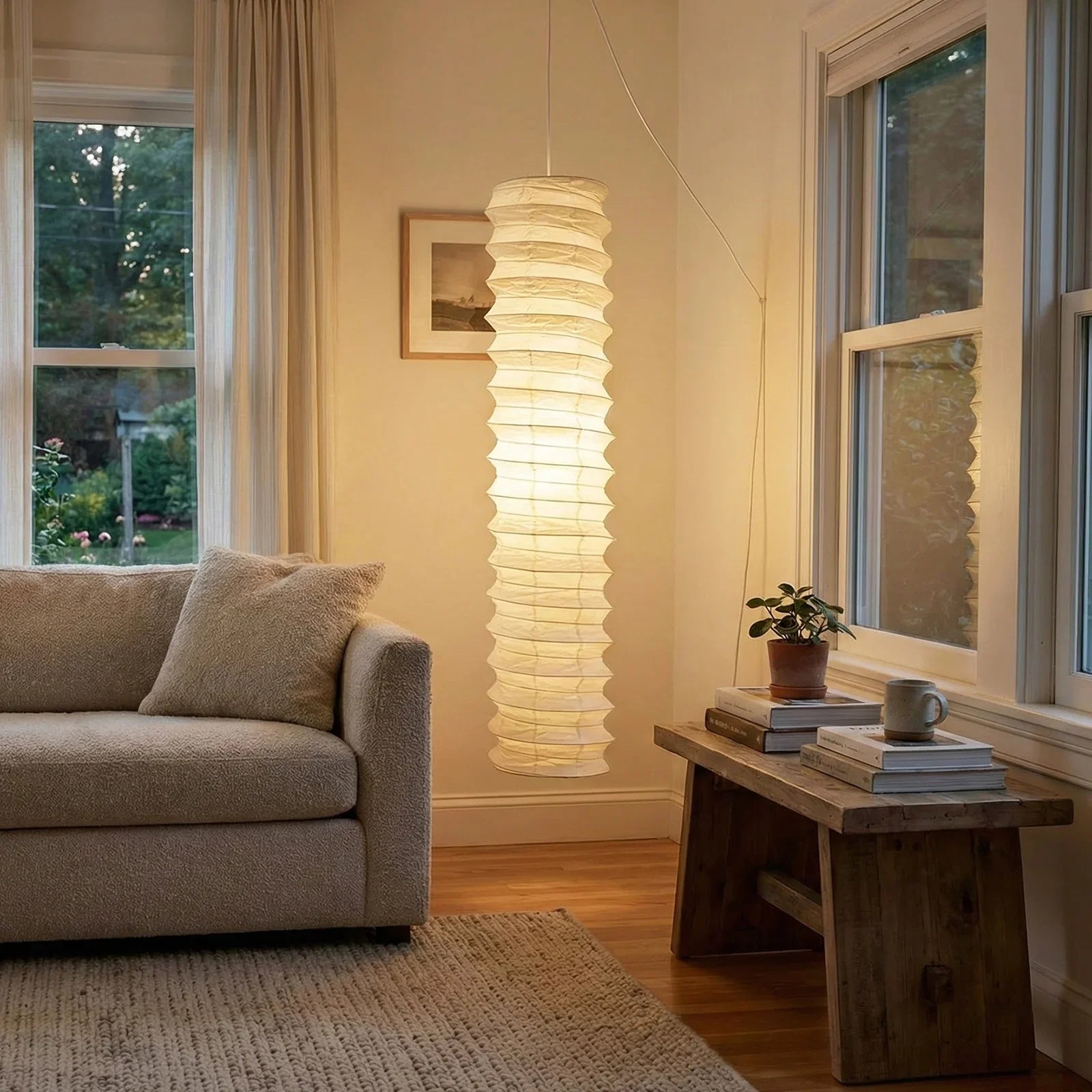 Akari Spiral 31N Pendant Light | wildoxy