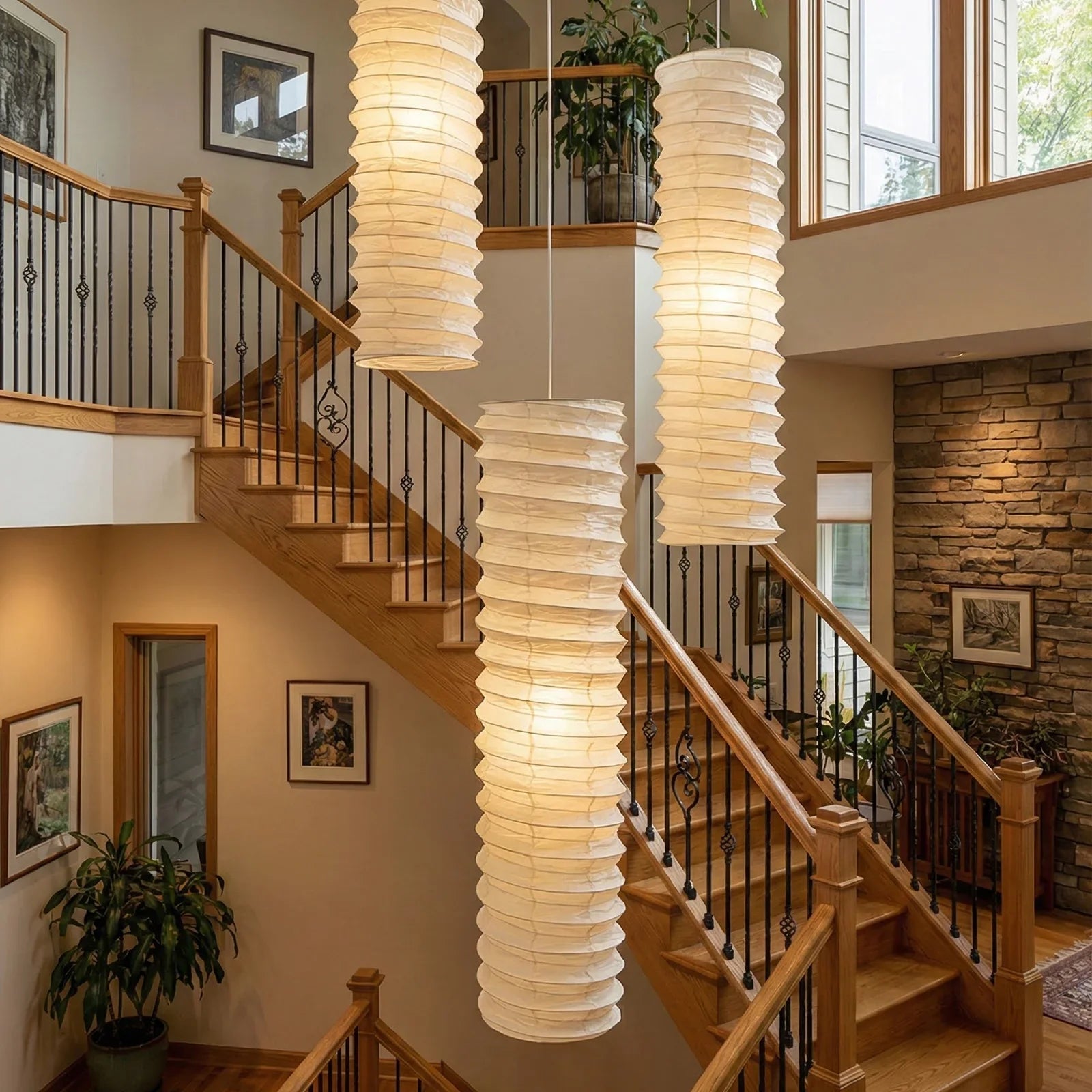 Akari Spiral 31N Pendant Light | wildoxy