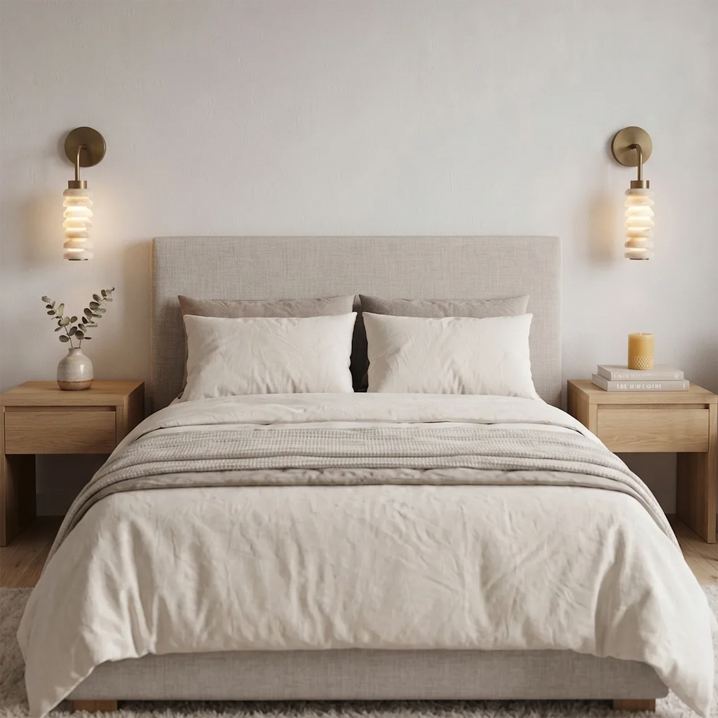 Spiral Alabaster Wall Lamp | wildoxy