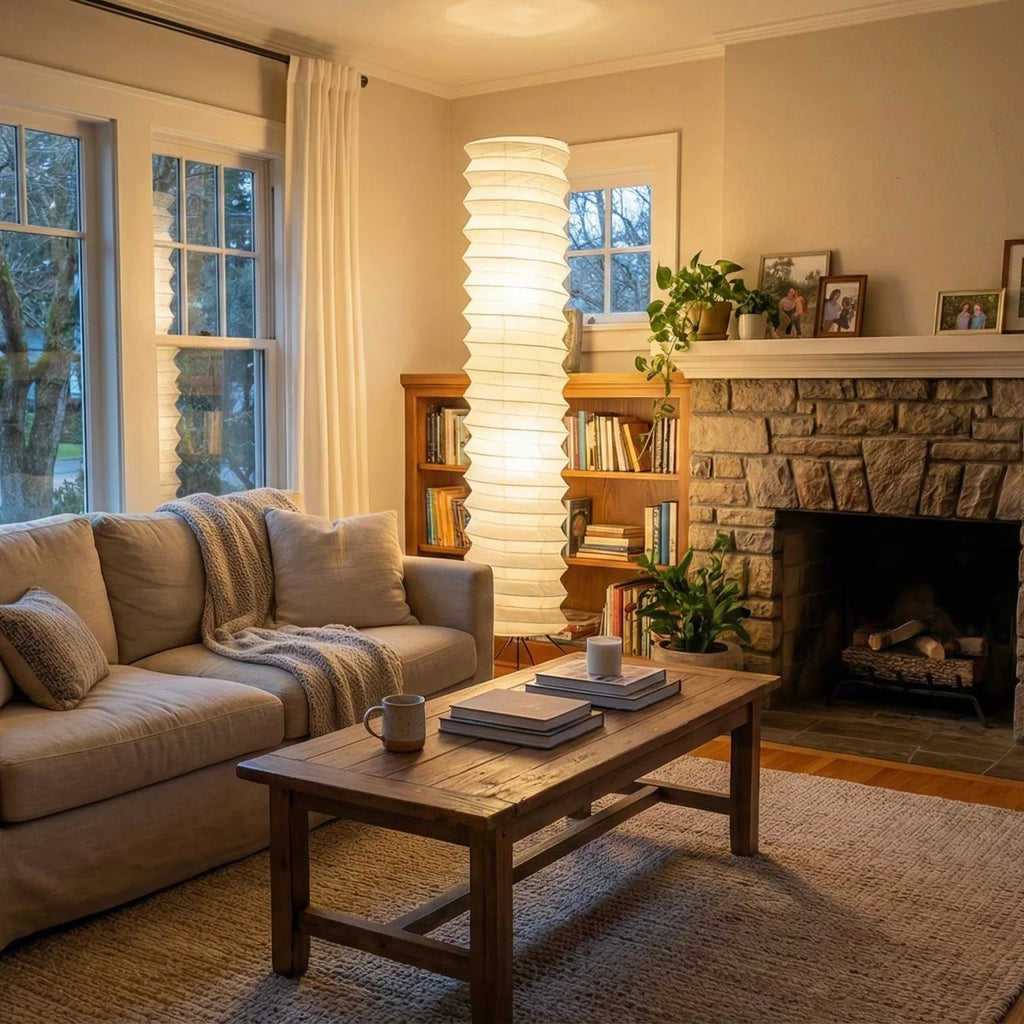 Akari Spiral UF4-31N Floor Lamp | wildoxy