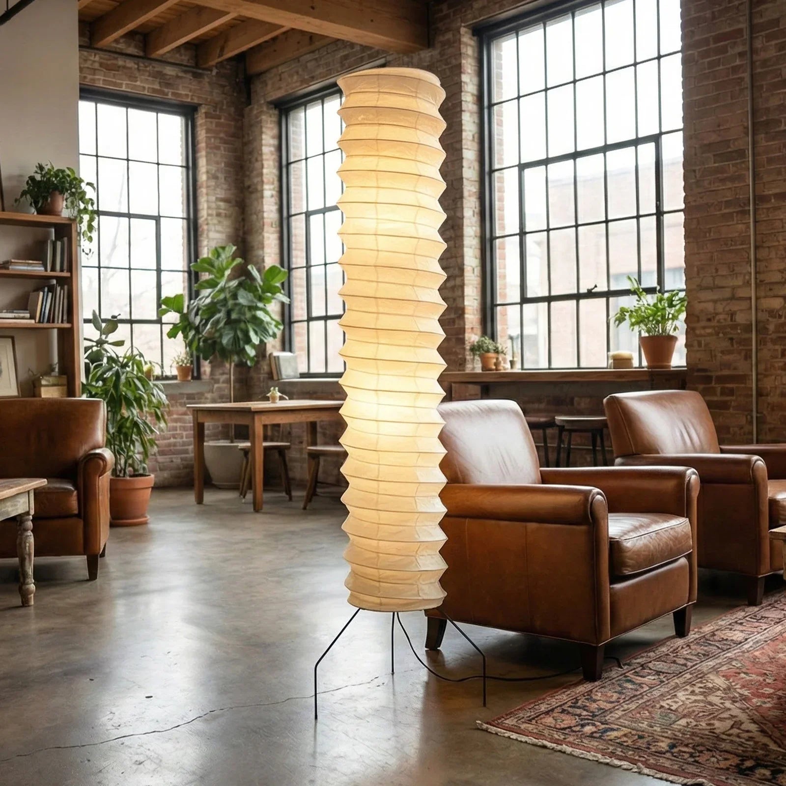 Akari Spiral UF4-31N Floor Lamp | wildoxy