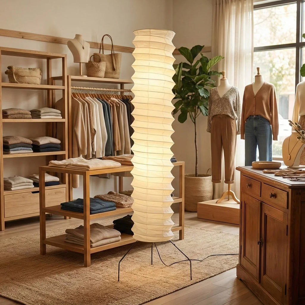 Akari Spiral UF4-31N Floor Lamp | wildoxy