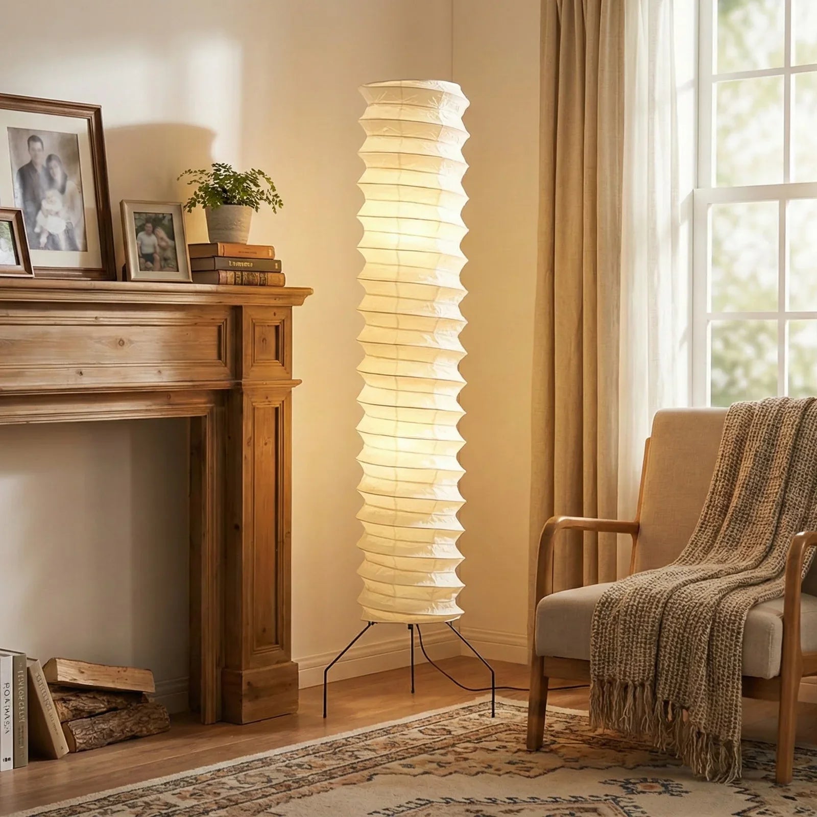 Akari Spiral UF4-31N Floor Lamp | wildoxy