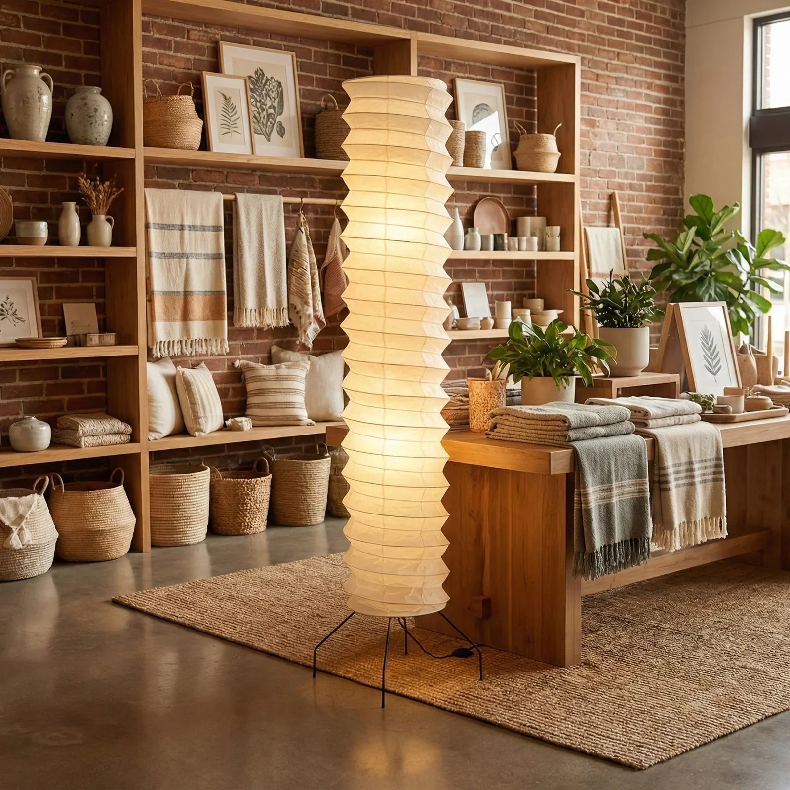 Akari Spiral UF4-31N Floor Lamp | wildoxy