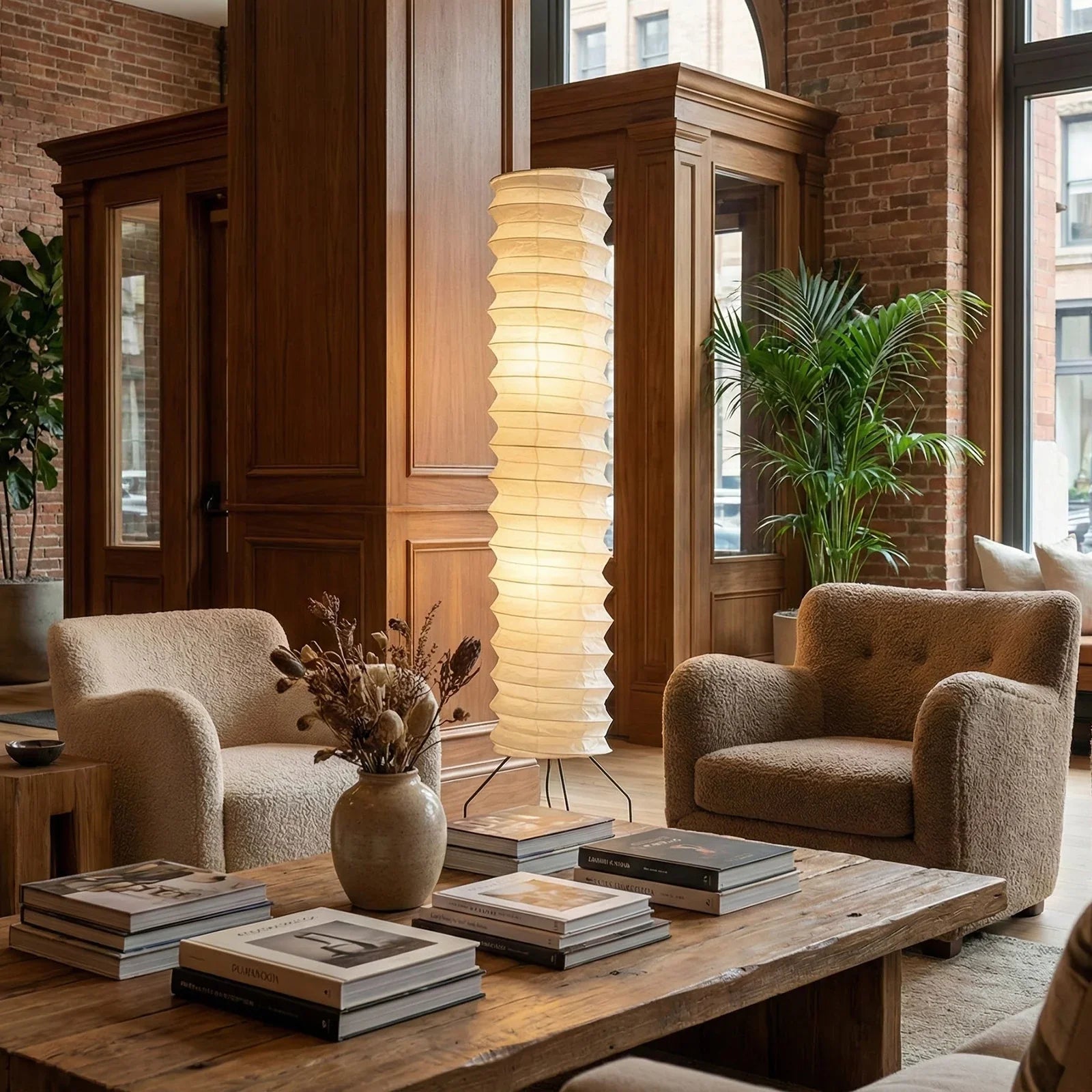 Akari Spiral UF4-31N Floor Lamp | wildoxy