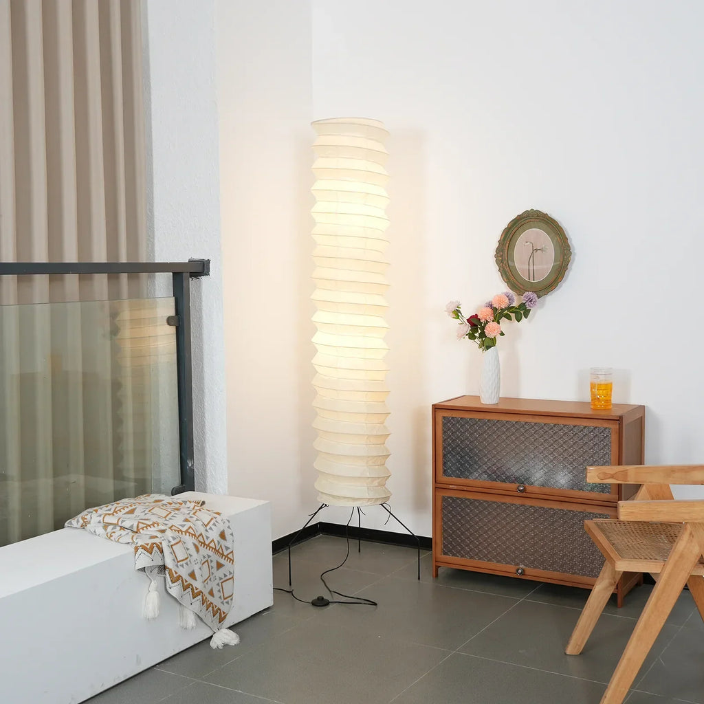 Akari Spiral UF4-31N Floor Lamp | wildoxy