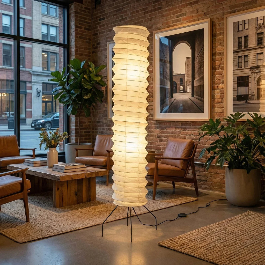 Akari Spiral UF4-31N Floor Lamp | wildoxy