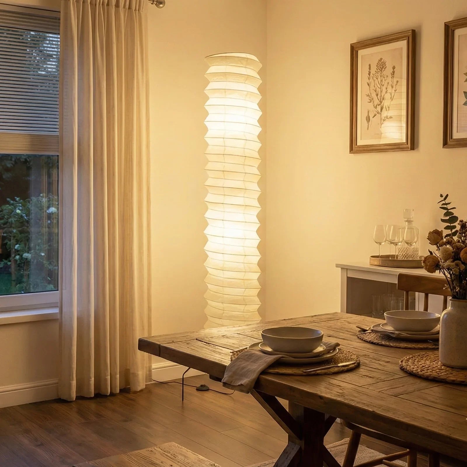 Akari Spiral UF4-31N Floor Lamp | wildoxy