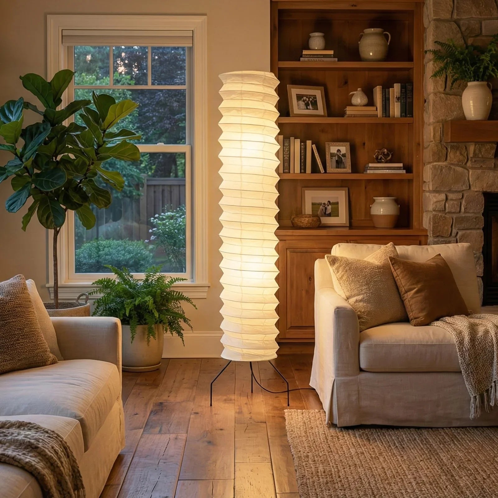 Akari Spiral UF4-31N Floor Lamp | wildoxy
