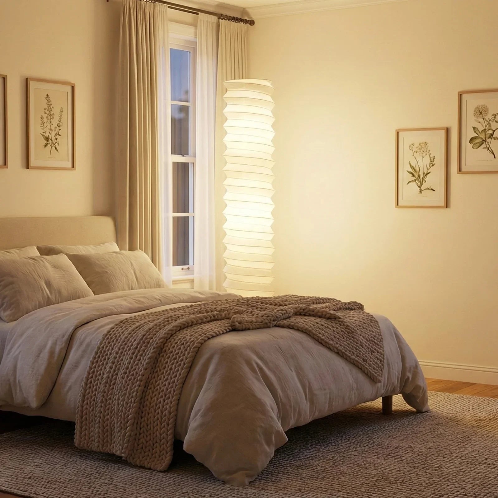 Akari Spiral UF4-31N Floor Lamp | wildoxy